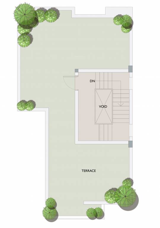  gardenium rajarhat Floor Plan Terrace Floor Plan