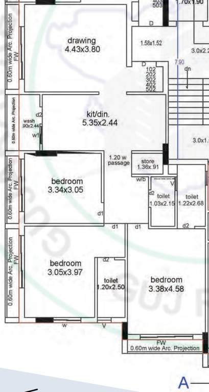  hari residency Floor Plan Floor Plan