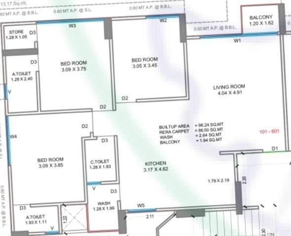  mithila heaven Floor Plan Floor Plan