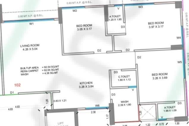  mithila heaven Floor Plan Floor Plan