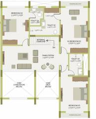  the-gardens-ii Floor Plan Upper Level Duplex Plan