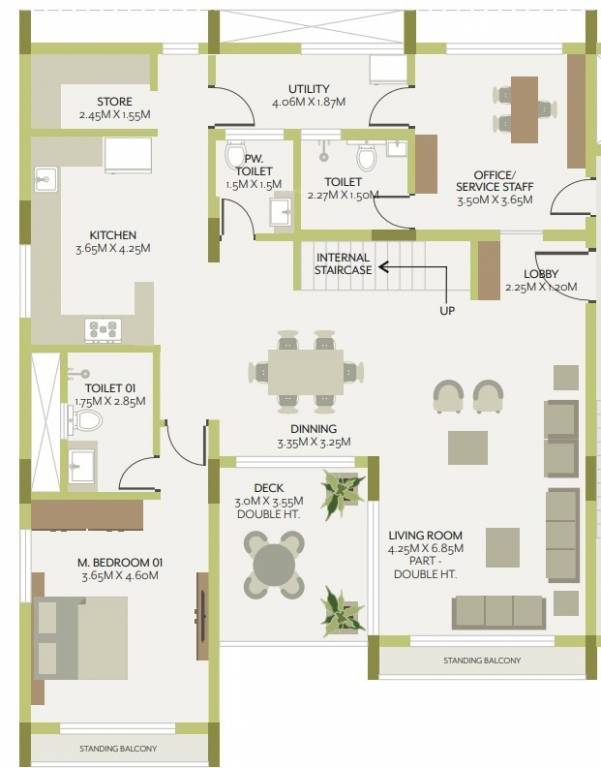  the gardens ii Floor Plan Lower Level Duplex Plan
