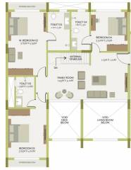  the-gardens-ii Floor Plan Upper Level Duplex Plan