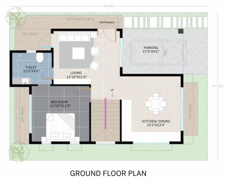  palm paradise by westbury Floor Plan Ground Floor Plan