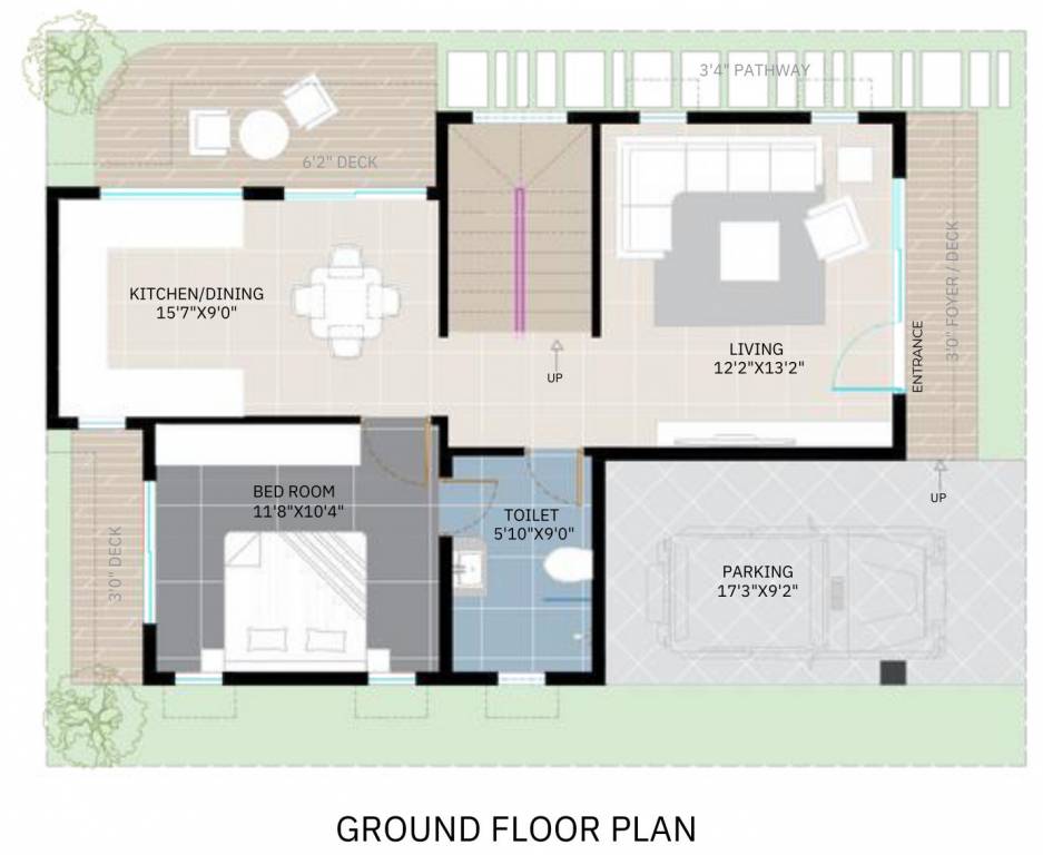  palm paradise by westbury Floor Plan Ground Floor Plan
