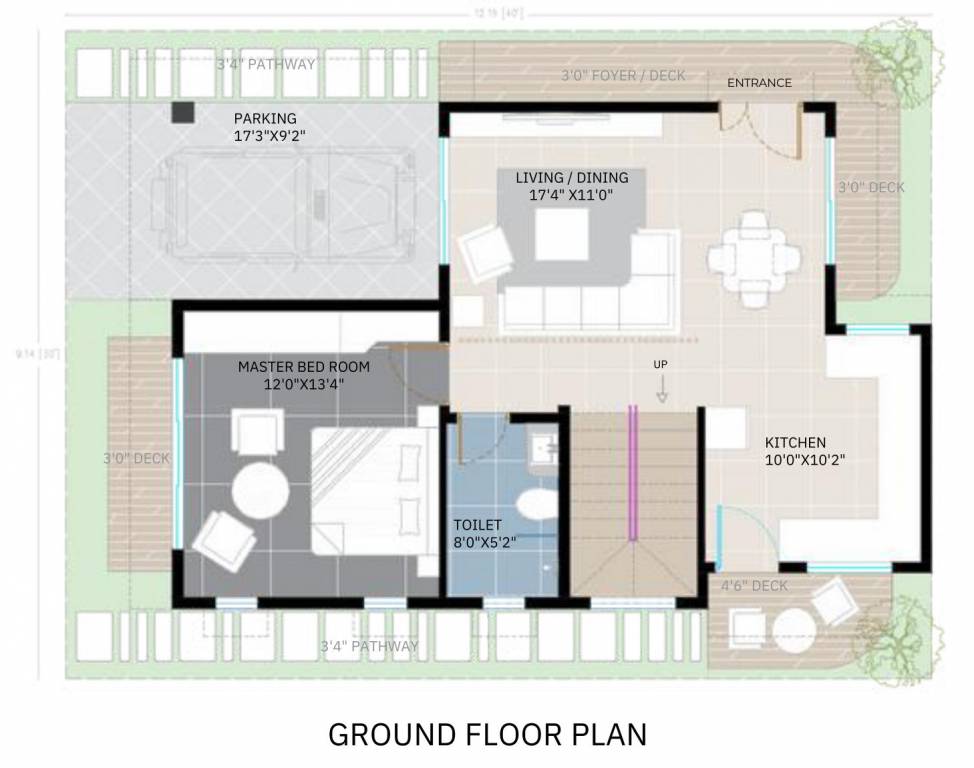  palm paradise by westbury Floor Plan Ground Floor Plan