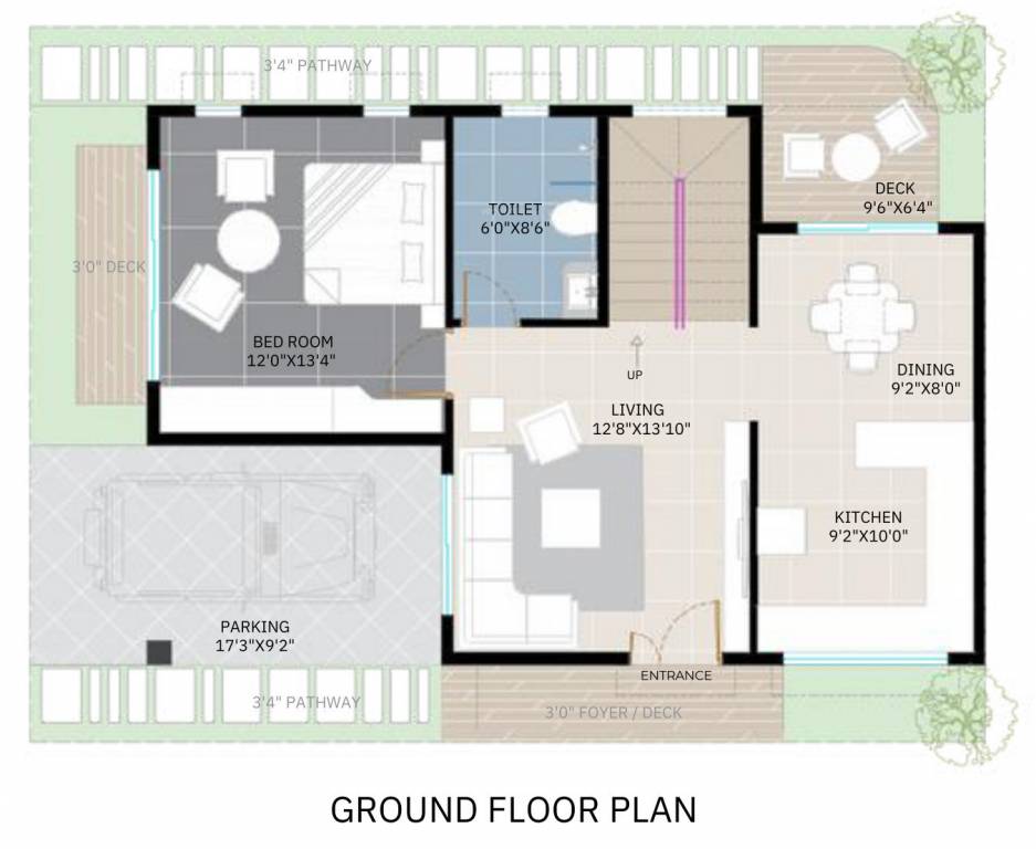  palm paradise by westbury Floor Plan Ground Floor Plan