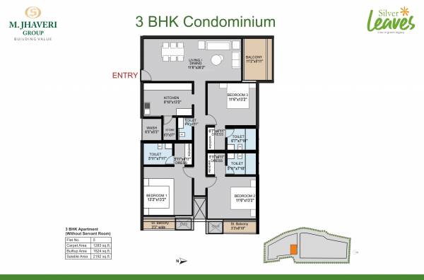 Floor Plan block-no-17-silver-leaves Floor Plan Floor Plan