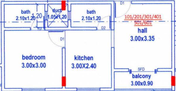  attari-residency-wing-d Floor Plan Floor Plan