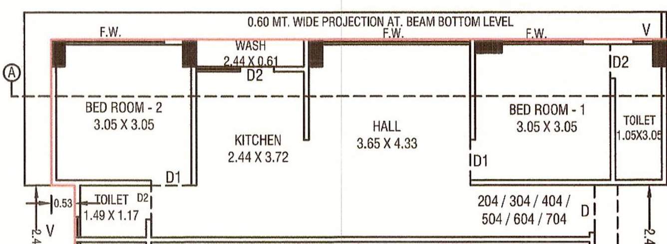  luxuria platinum block a Floor Plan Floor Plan