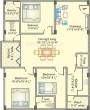 Lakshmi Sapphire (3BHK+2T (1,525 sq ft)   Pooja Room 1525 sq ft) Lakshmi Sapphire (3BHK+2T (1,525 sq ft)   Pooja Room 1525 sq ft)
