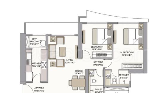  the-prestige-city Floor Plan Floor Plan