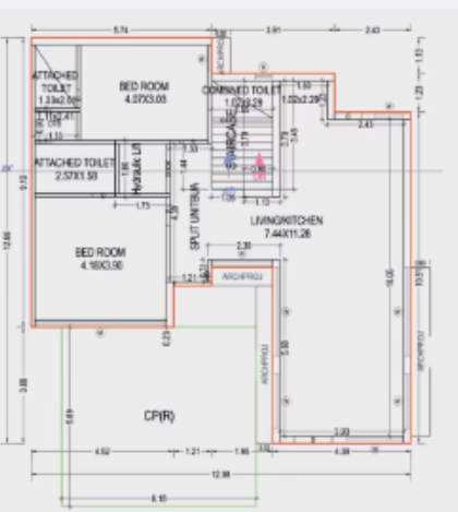 oskar green Floor Plan Ground Floor Plan