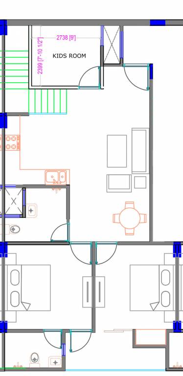 edifice Floor Plan Lower Level Duplex Plan