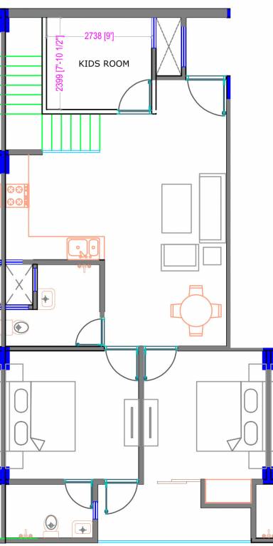 edifice Floor Plan Lower Level Duplex Plan