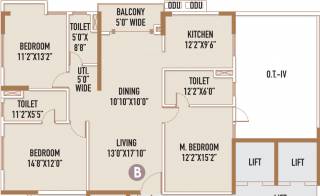  nidhara-phase-1 Floor Plan Floor Plan