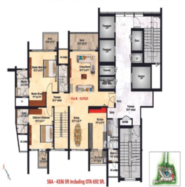  clermont Floor Plan Lower Level Duplex Plan
