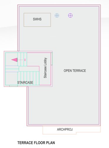  shantikunj-residency-2 Floor Plan Terrace Floor Plan