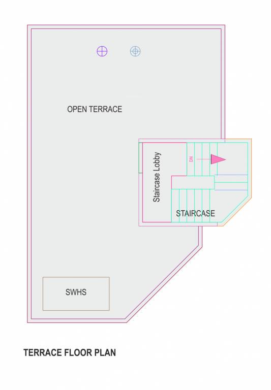  shantikunj residency 2 Floor Plan Terrace Floor Plan