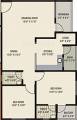 Shayona Land Corporation Tilak I Floor Plan (2BHK+2T)
