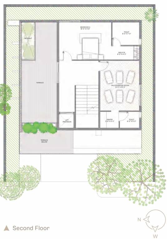 the promenade Floor Plan Second Floor Plan