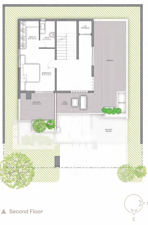  the promenade Floor Plan Second Floor Plan