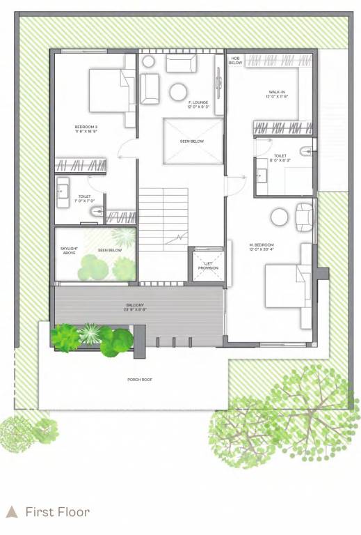  the promenade Floor Plan First Floor Plan