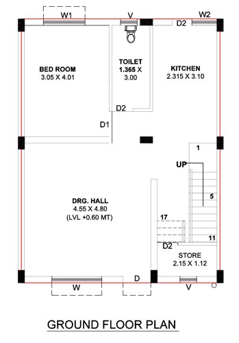  rajvi-garden Floor Plan Ground Floor Plan