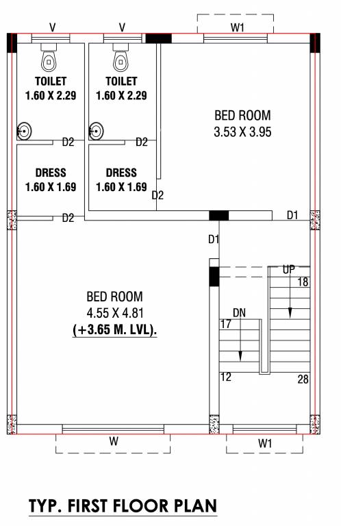  rajvi garden Floor Plan First Floor Plan