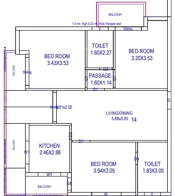 Floor Plan hare krishna ashiyana Floor Plan Floor Plan