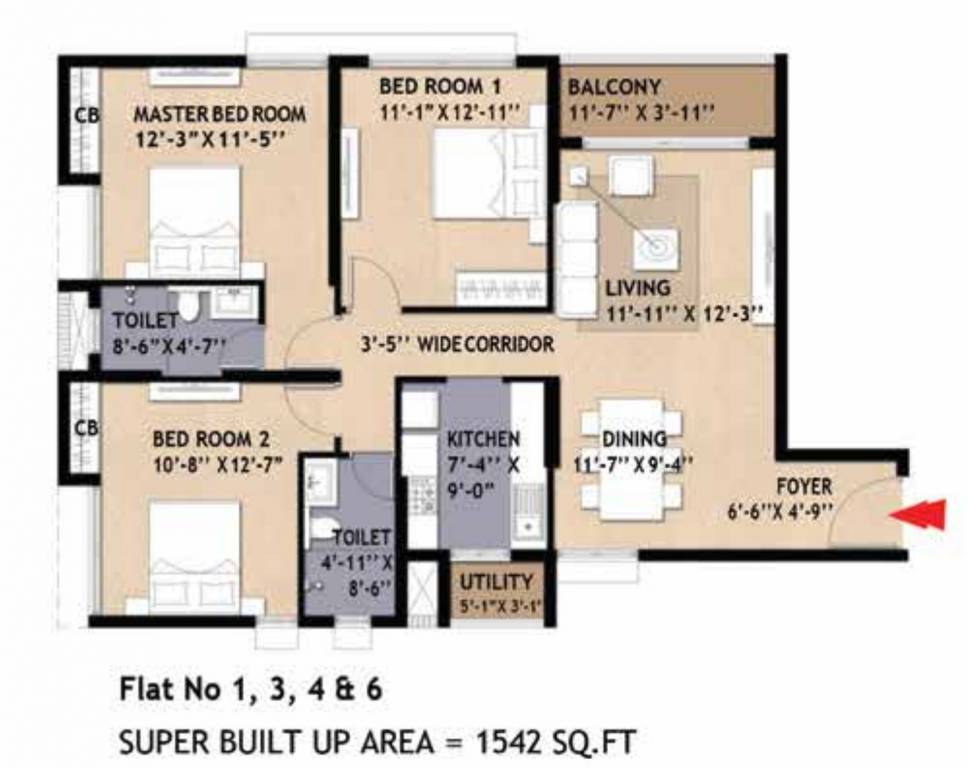 Floor Plan tarang phase ii Floor Plan Floor Plan