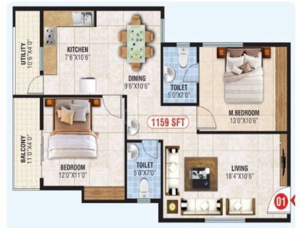 gardenia Floor Plan Floor Plan
