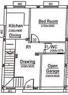 jyoti cottage row house 2 Floor Plan Ground Floor Plan