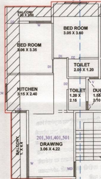  pundalik-heights Floor Plan Floor Plan