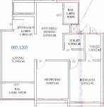  the-solitairee-phase-i Floor Plan Floor Plan