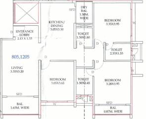  the-solitairee-phase-i Floor Plan Floor Plan