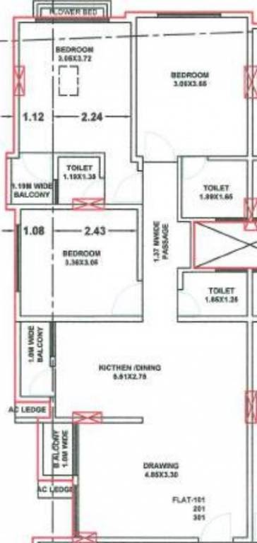  sumeru pearls Floor Plan Floor Plan