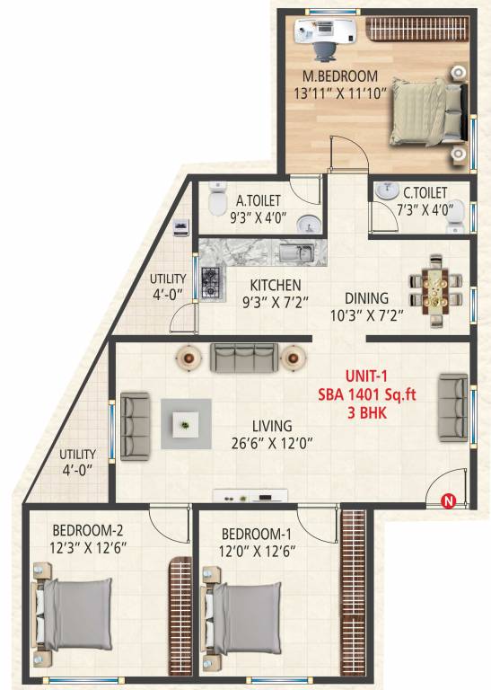  aisiri infra Floor Plan Floor Plan
