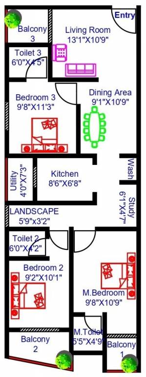 meriton Floor Plan Floor Plan