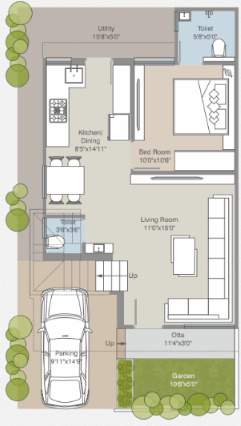 radhekrishna landmark Floor Plan Ground Floor Plan