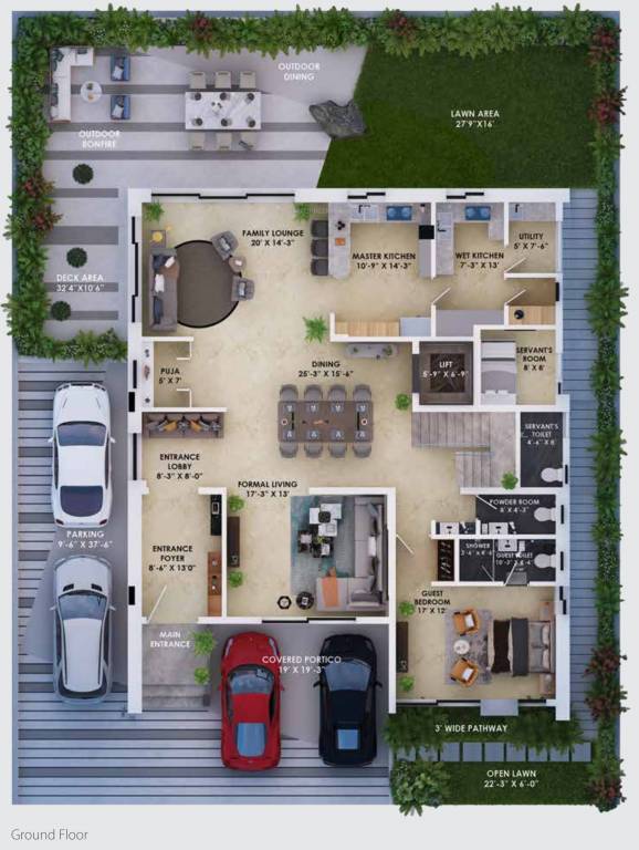  aika Floor Plan Ground Floor Plan