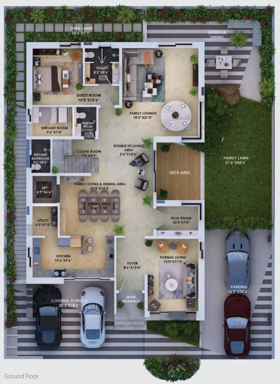  aika Floor Plan Ground Floor Plan