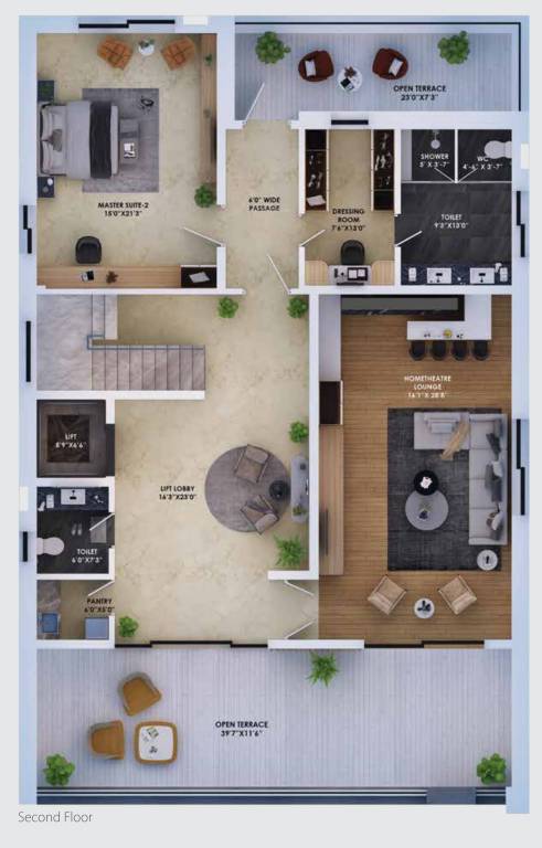  aika Floor Plan Second Floor Plan