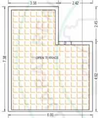 Terrace Floor Plan parmanand-orchid Floor Plan Terrace Floor Plan