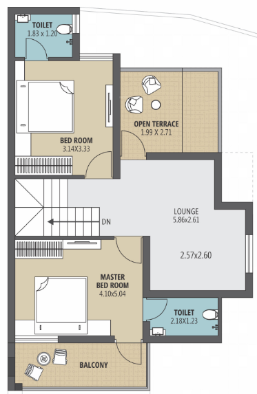  residency Floor Plan First Floor Plan