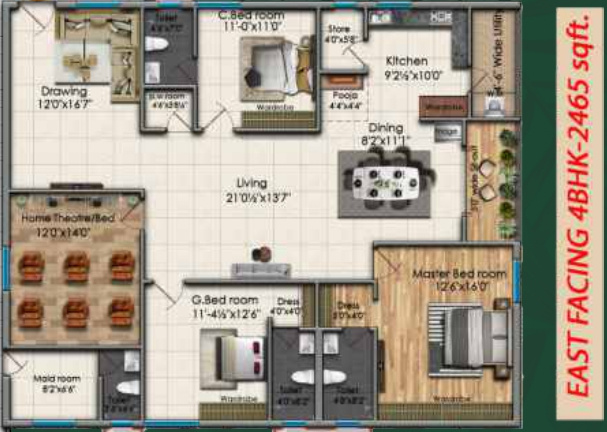  eastern sky Floor Plan Floor Plan