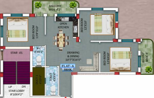 paulami-ananda-niketan Floor Plan Floor Plan