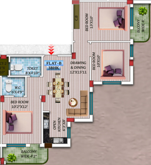  paulami ananda niketan Floor Plan Floor Plan