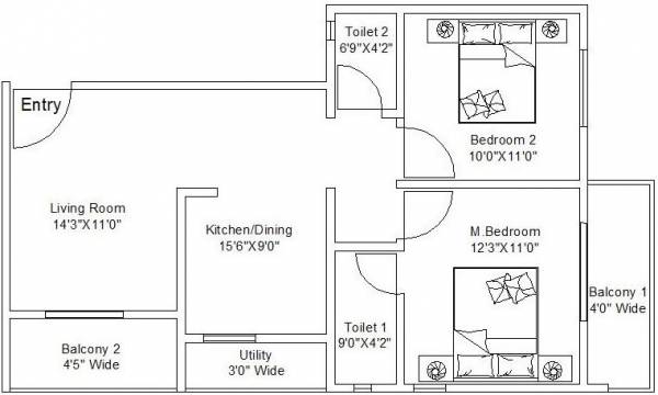  aaradhya-marigold-manor Floor Plan Floor Plan