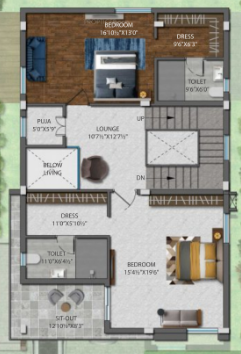  achyuta Floor Plan First Floor Plan